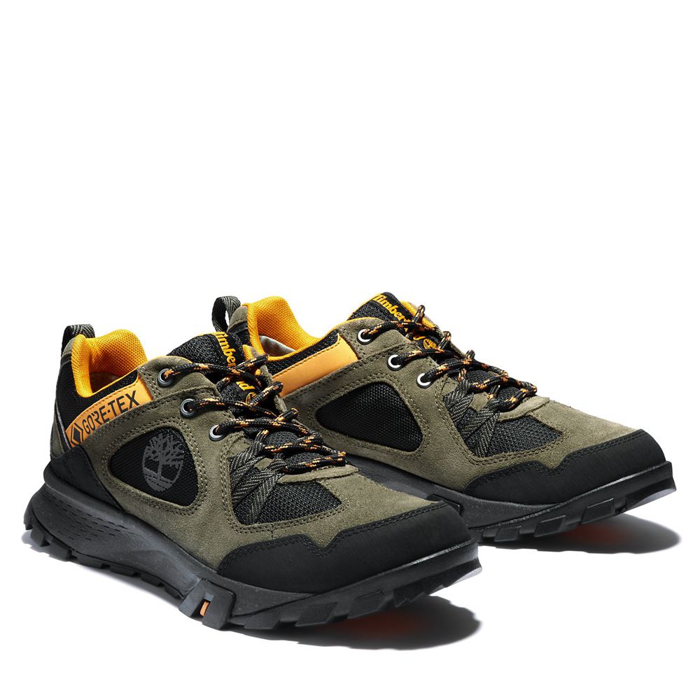 Bota Hiker Masculino - Timberland Garrison Trail Impermeavel Baixo - COHUM8715 - Verdes Escuro